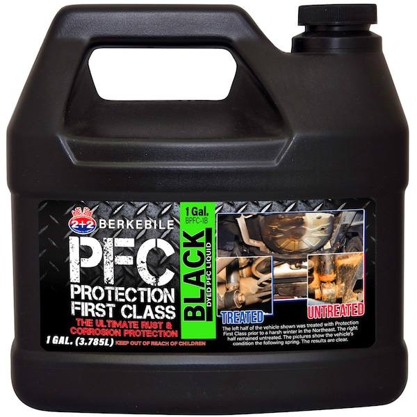 Berkebile Oil Pfc Rust Protect Black Liquid Gallon BPFCBLK1 Zoro